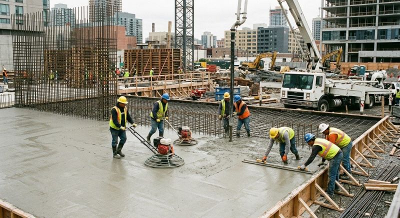 Commercial Slab Installation in Kalamazoo, MI