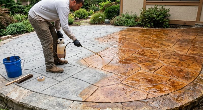 Concrete Staining Service in Fort Worth, TX