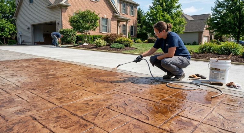 Driveway Refinishing in Fort Worth, TX