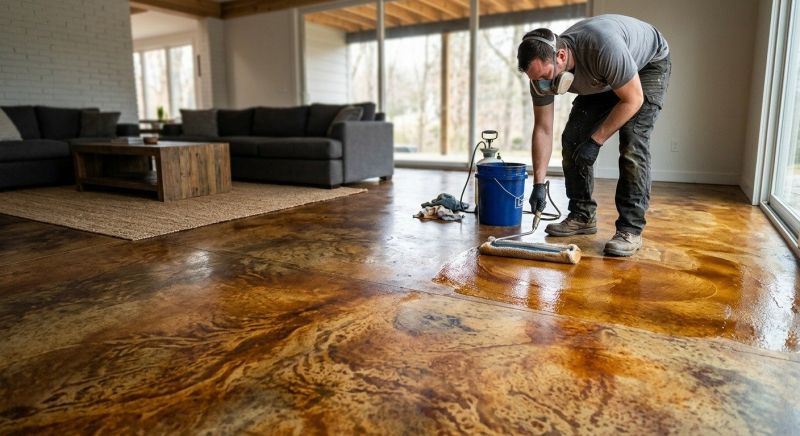 Garage Concrete Finishing in Dallas, TX
