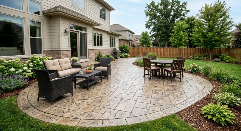 Patio Stamping in Fort Worth, TX