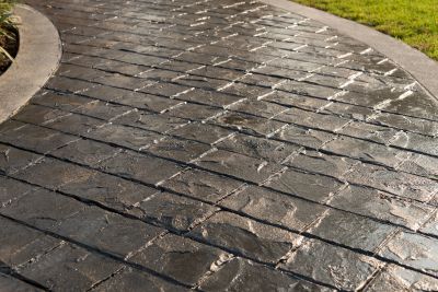 Stamped Concrete Construction in Dallas, TX