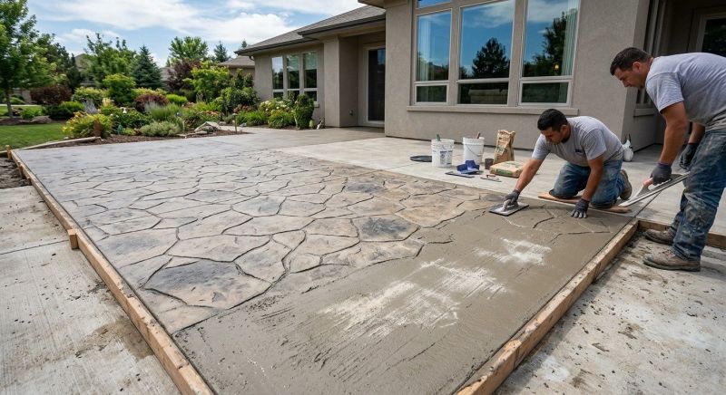 Stamped Concrete Service in Fort Worth, TX